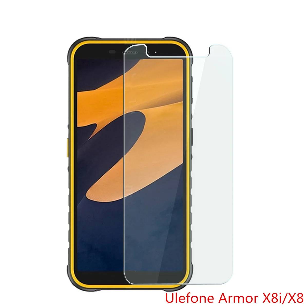 

2.5D Tempered Glass for Ulefone Armor 8 X8 X8i Screen Protector for Armor8 ArmorX8 ArmorX8i Protective Glass Not Full Coverage