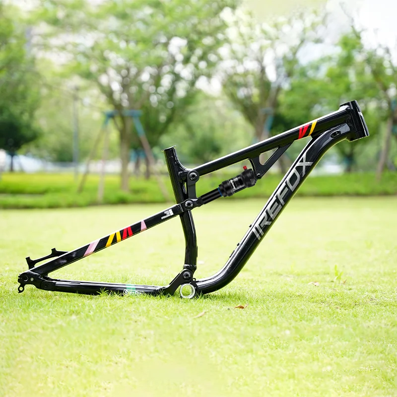 Фото IREFOX MTB AM All-Mountain Frame 27.5er Дисковый тормоз Совместимость 44-56 мм Коническая головная трубка Велосипед 12x148 мм Рама из алюминиевого сплава №5