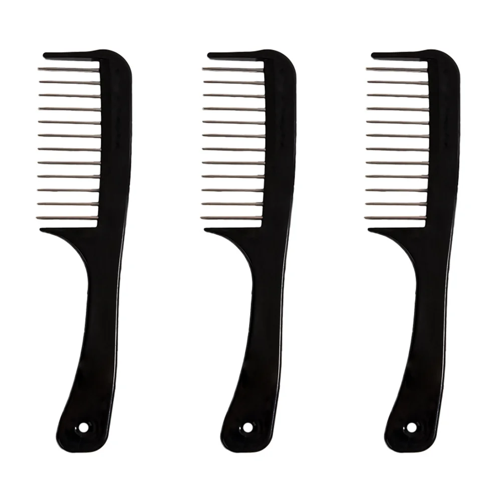 

3pcs Fashionable Styling Combs Practical Hair Brushes Hairdressing Tool