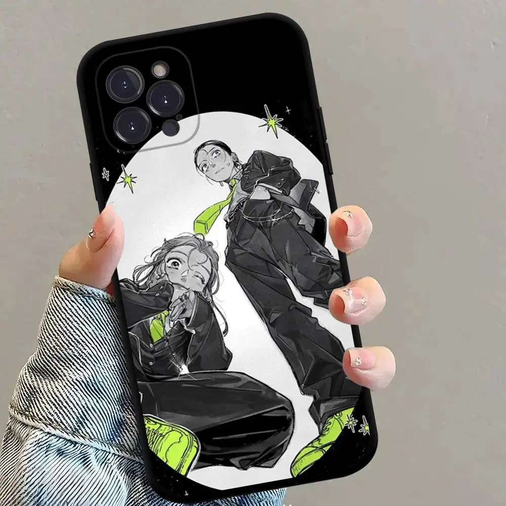 Фото Чехол для телефона Aya Osawa Mitsuki Koga MitsuAya для iPhone 17 16 15 14 13 12 11 Pro Max Plus Mini, мягкий силиконовый, черный, противоударный, из ТПУ №3