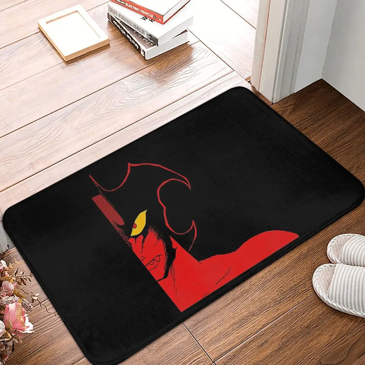 

Коврик для ванной Devilman с аниме манга, нескользящий коврик для входной двери, декоративный коврик для пола