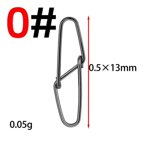 Двойные булавки для рыбалки из нержавеющей стали