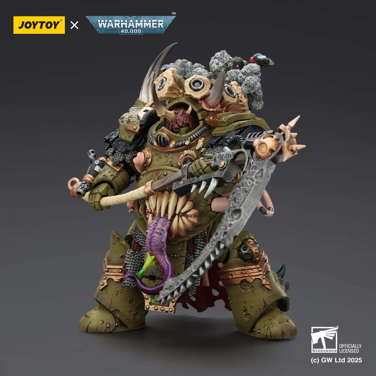 Фигурка JOYTOY Warhammer 40K Death Guard Deathshroud Terminator в масштабе 118, модель для коллекционирования и демонстрации для фанатов (art.: 3920dbfd23801) - 3920dbfd23801