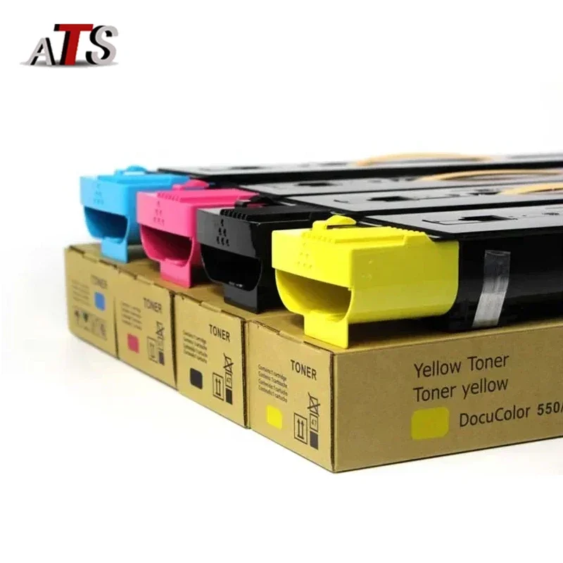 1 комплект картриджей с тонером C560 для Xerox Color C550 C570 C60 C70 совместимый IV C5580 C6680 C7780 C5585