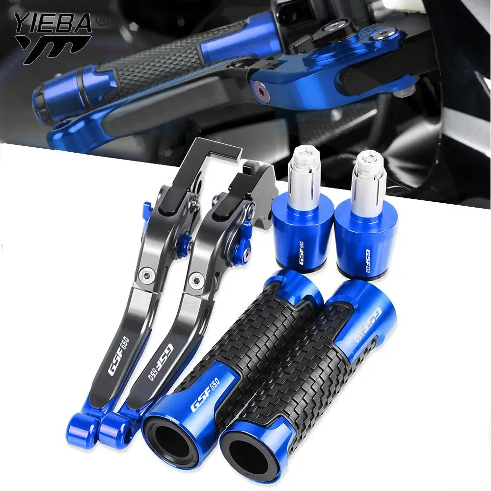 

Motorcycle CNC Handlebar Grips End Brake Clutch Levers For SUZUKI GSF650 S/N BANDIT 2007 2008 2009 2010 2011 2012 2013 2014 2015