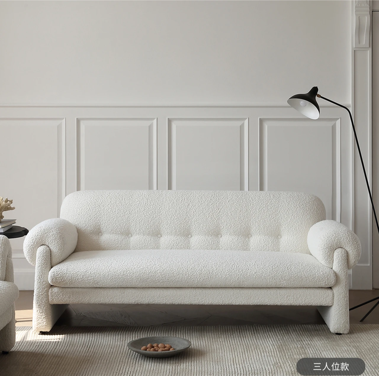 Xiaoxiang диван во французском ретро кремовом стиле тканевый современная простая