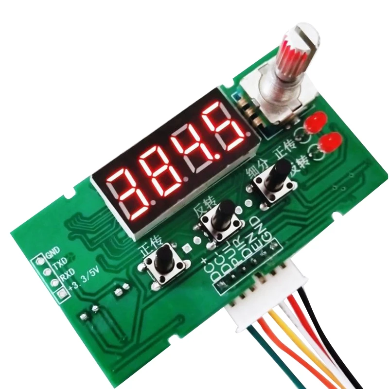 

Speed RPM Display Stepper Motor Driver Controller Board Speed Adjustable Reversal