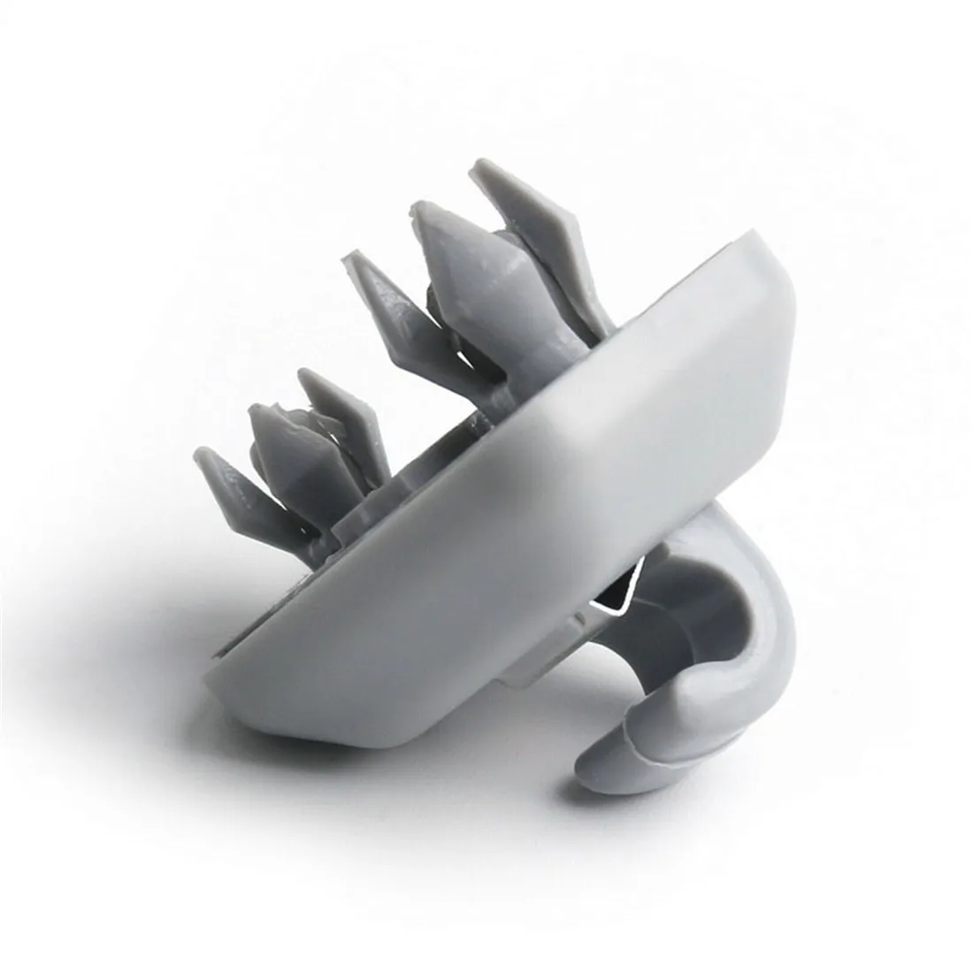 2 шт. автомобильный зажим для солнцезащитного козырька серого цвета с крючком Audi