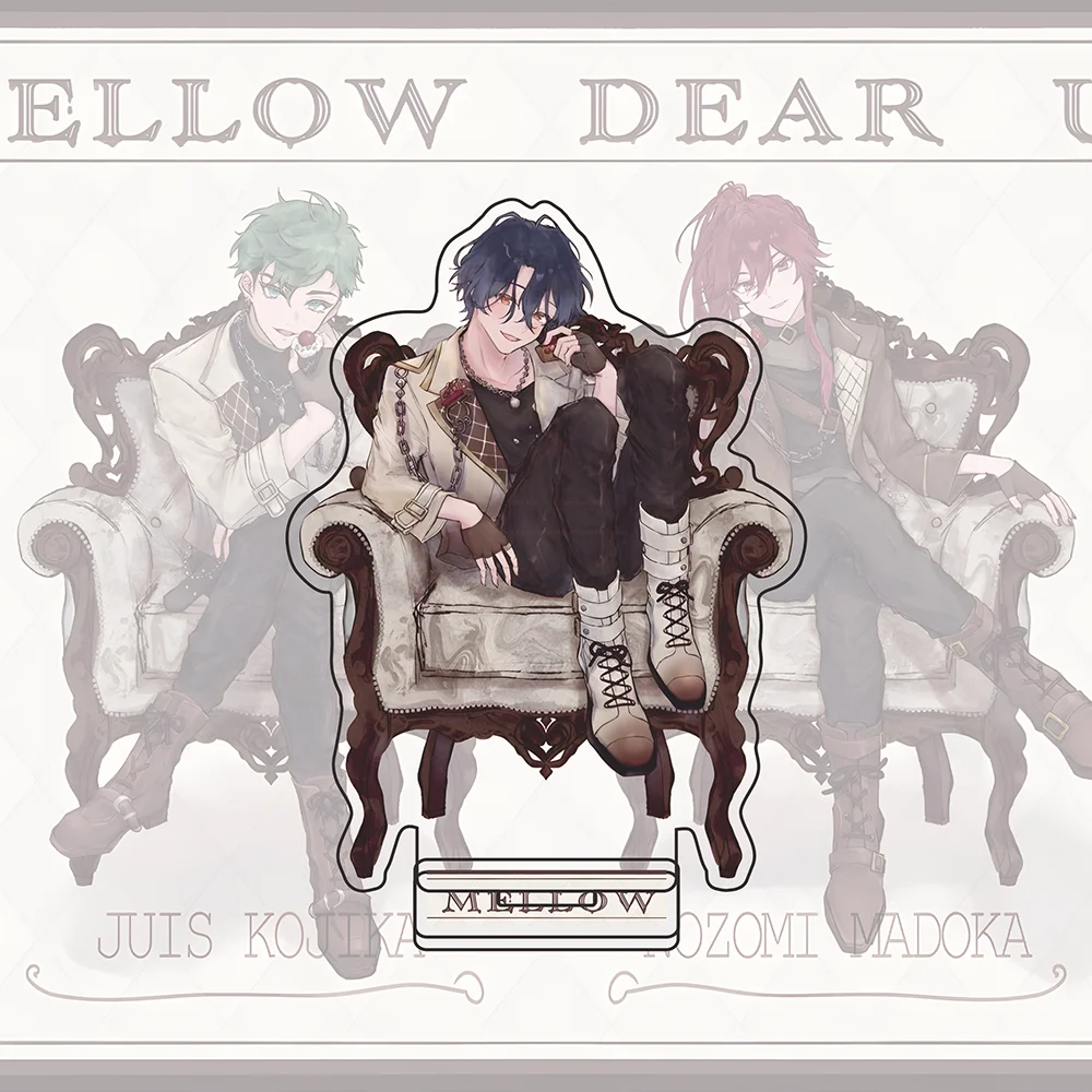 Акриловая подставка Ensemble Stars MELLOW DEAR US с персонажами Джусом, Кодикой, Нозоми, Мадокой, аниме-фигурка, декор для стола, подарок на день рождения для фанатов, брелок (art.: 3920db33c8a87) - 3920db33c8a87