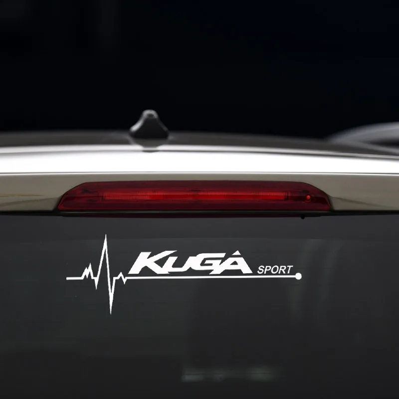 

2 шт., виниловые автомобильные наклейки для Ford Kuga