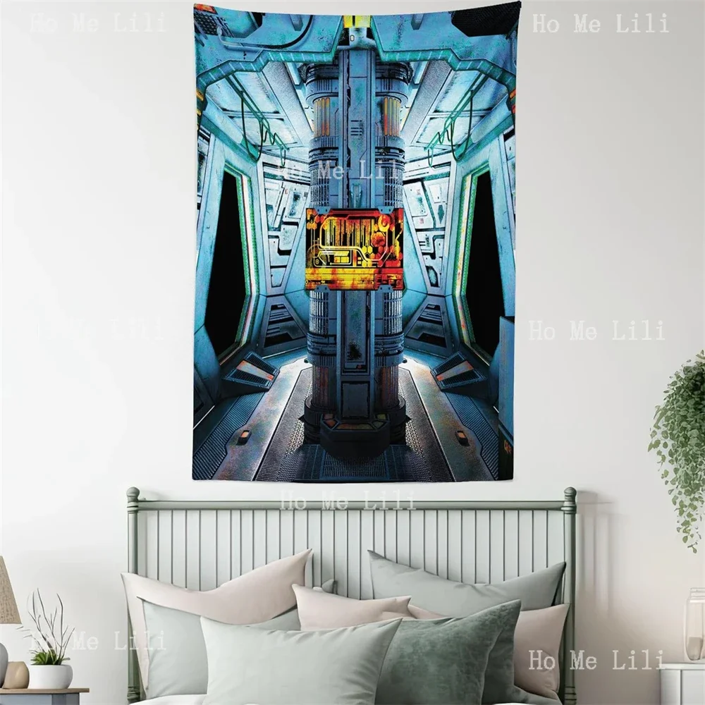 Гобелен в космосе Космический корабль Станция База Кімната управления