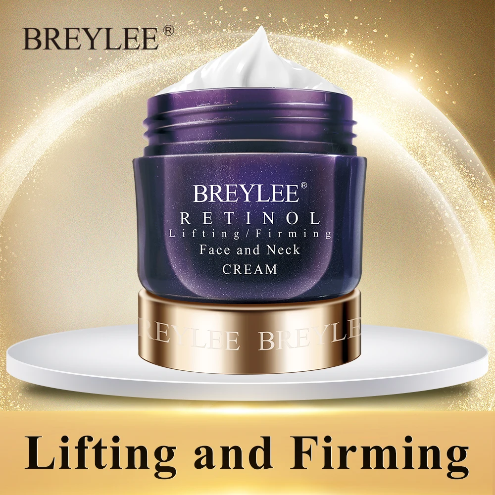 BREYLEE Retinol укрепляющий крем для лица подтягивающий антивозрастной удаления морщин