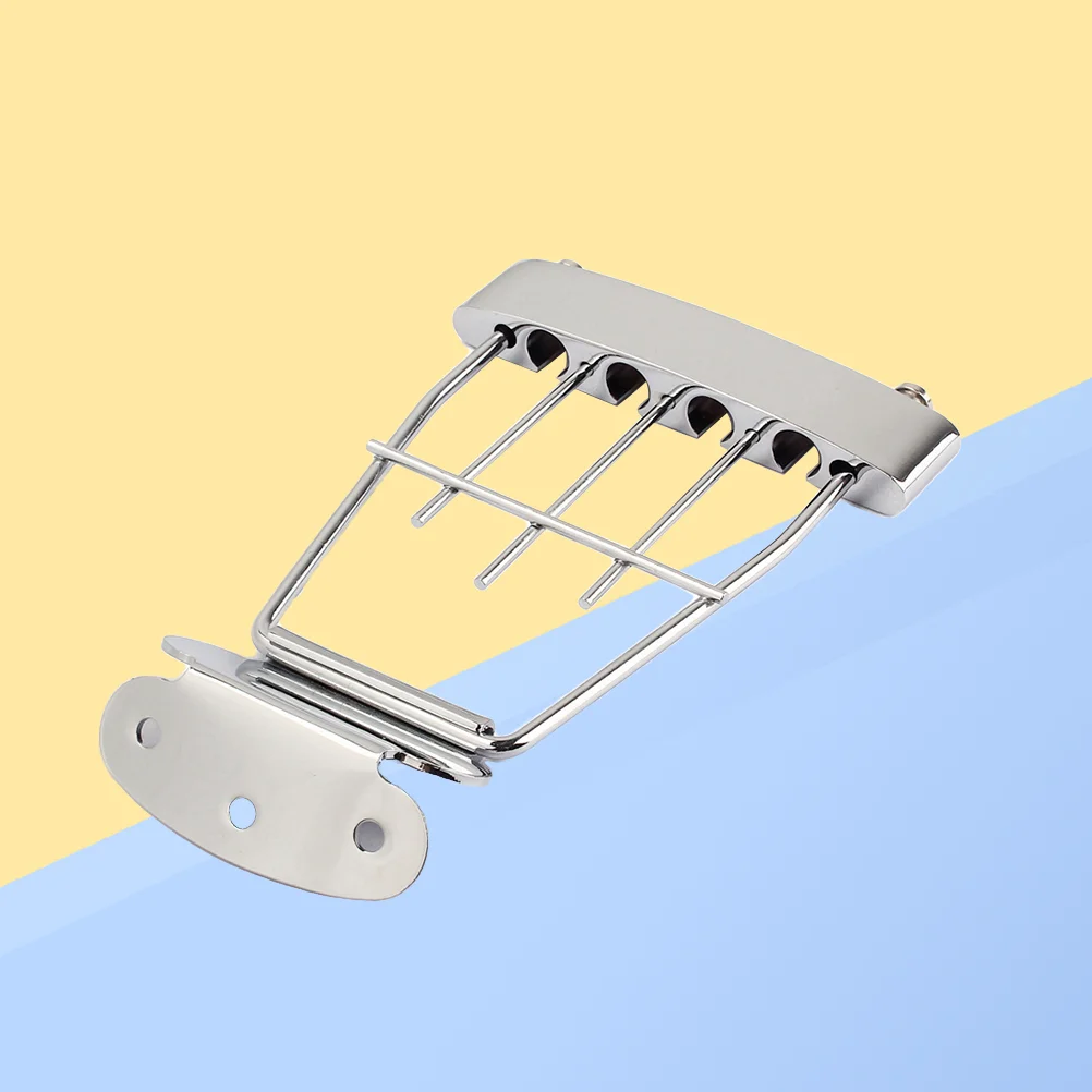 

Guitar Tailpiece Bridge Electric Archtop Saddle Parts Neck Jazz 4String