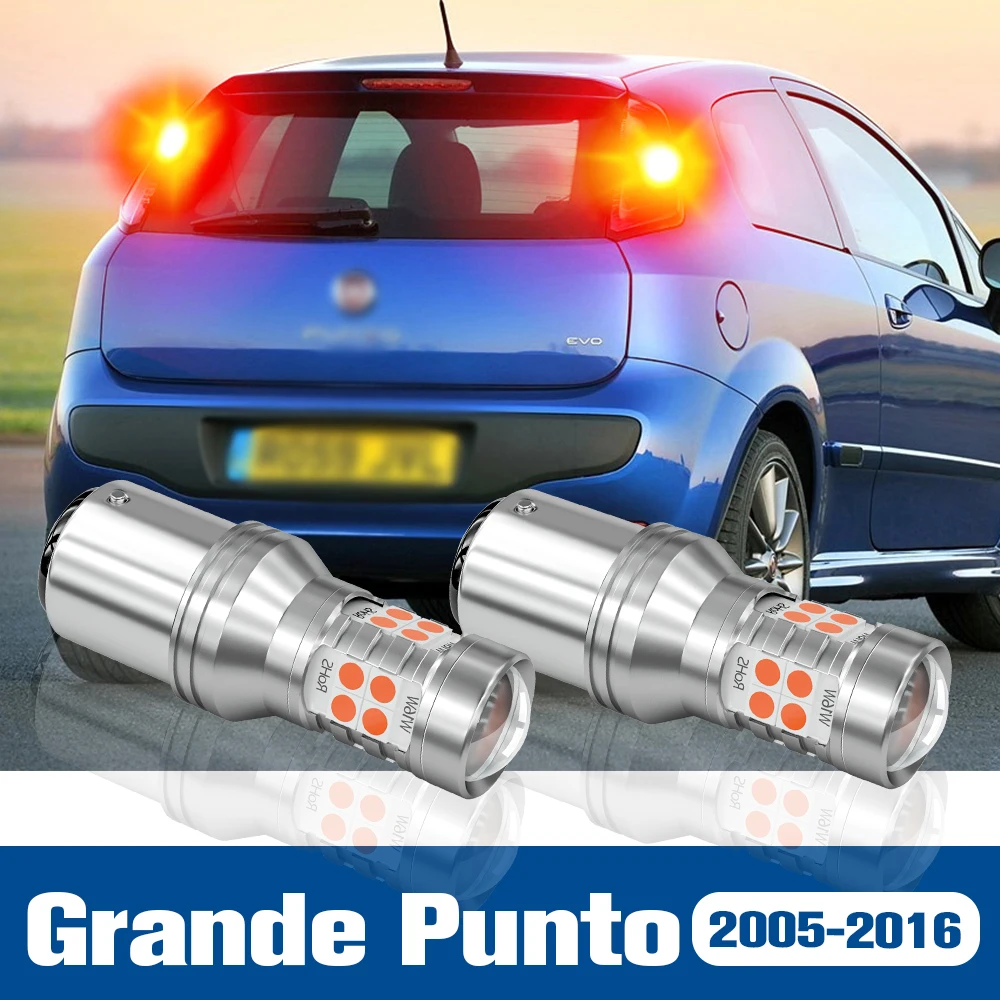 

2pcs LED Brake Light Lamp Accessories Canbus For Fiat Grande Punto 2005 2006 2007 2008 2009 2010 2011 2012 2013 2014 2015 2016