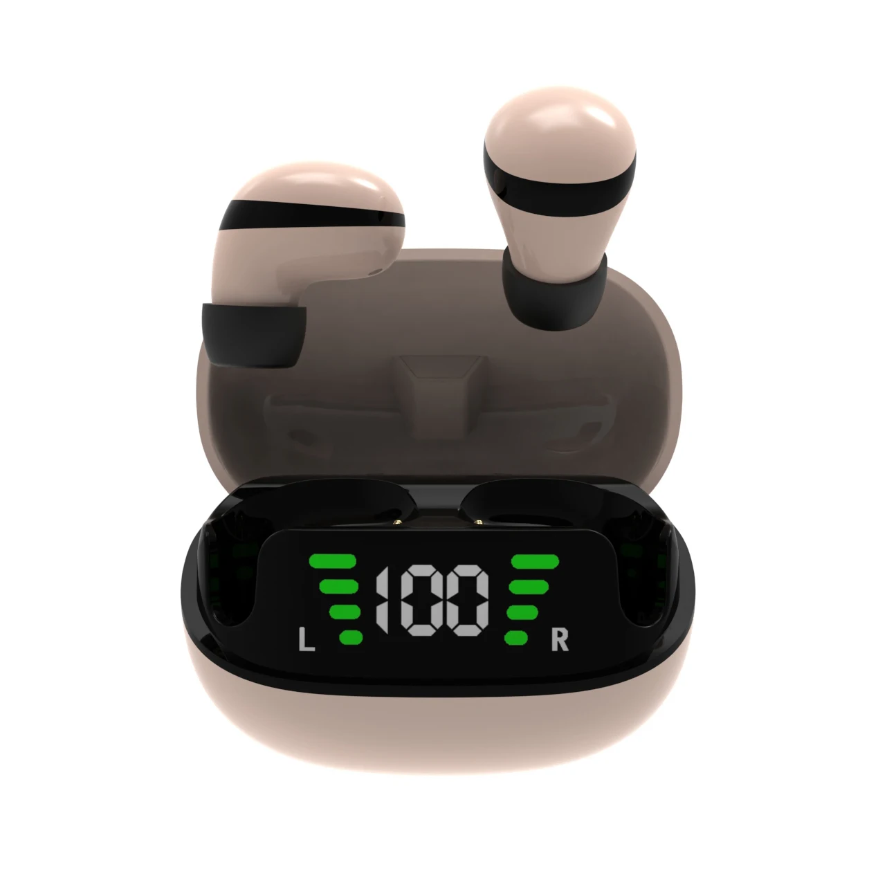 

Mini bluetooth headset wireless headphones smart touch sleep earbuds sport noise cancelling stereo with mic waterproof earphones