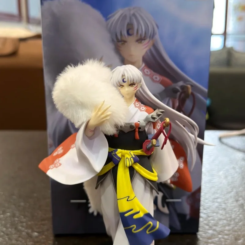 Фото Коллекционная фигурка Furyu Inuyasha Sesshomaru Trio Try It Vol 2 из ПВХ для фанатов аниме, в наличии №2