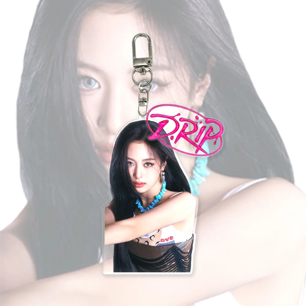 KPOP BABYMONSTER новый альбом DRIP брелок высокого качества акриловый кулон RUKA RORA RAMI AHYEON