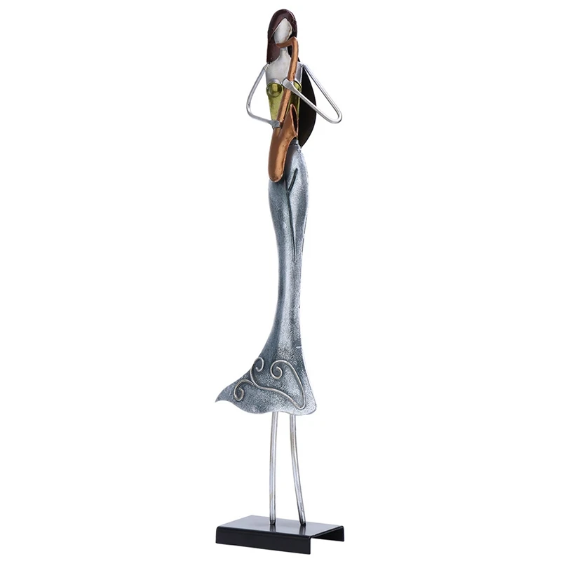

Music Band Woman Abstract Ornament Iron Fashion Home Ornament Home Furnishing Decoration Gift
