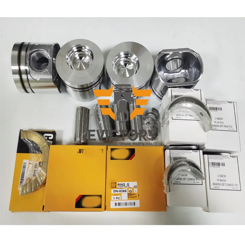 Комплект для ремонта caterpillar 3204T 3204DI прокладка подшипника поршневого кольца