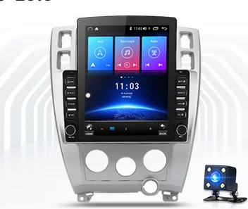 

9.7" octa-core tesla style vertical screen Android 10 Car GPS Stereo player for Hyundai Tucson 2006-2013