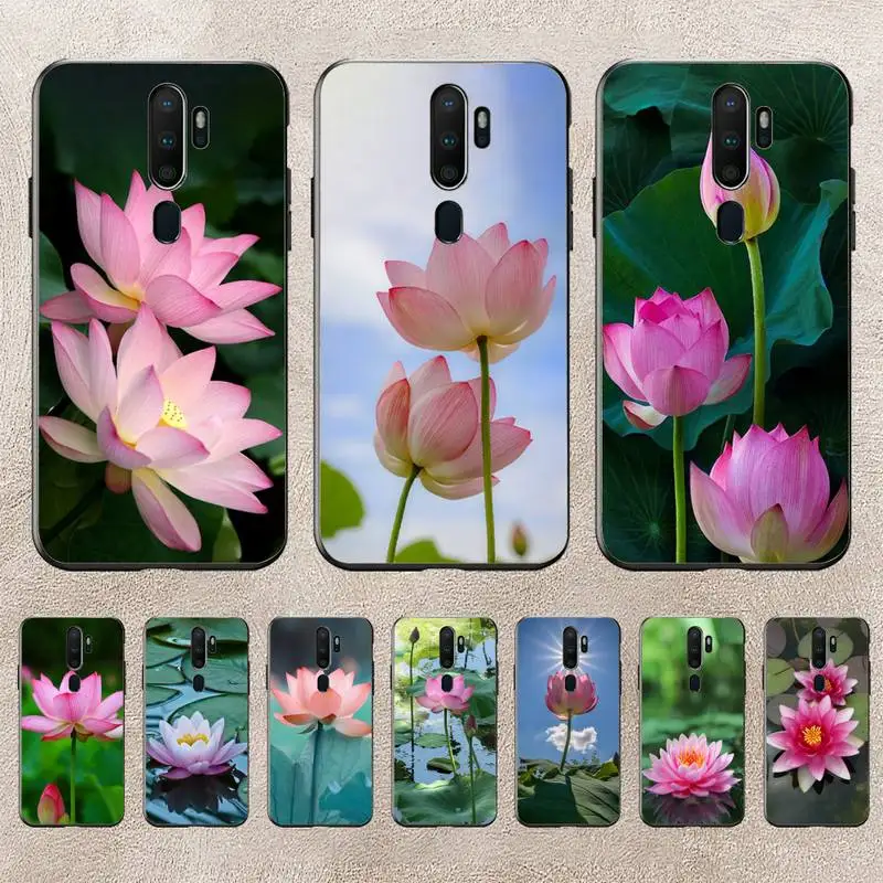 

Lotus Flower Phone Case For Redmi 9A 8A 6A Note 9 8 10 11S 8T Pro Max 9 K20 K30 K40 Pro PocoF3 Note11 5G Case