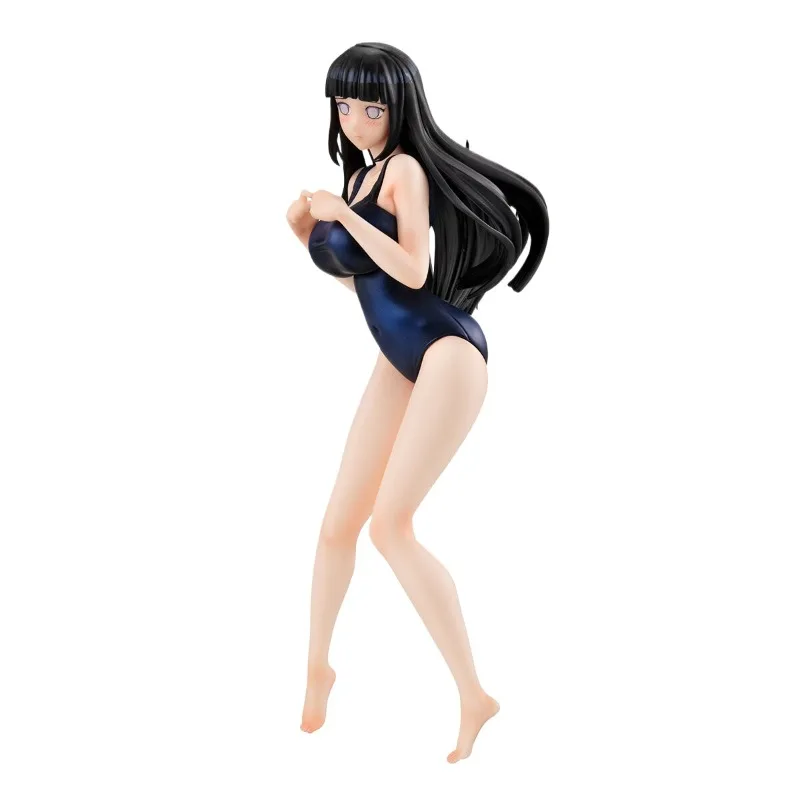 Фото В наличии: Оригинальная фигурка MegaHouse Naruto Shippuuden Hyuuga Hinata Naruto Gals Ver.Splash B, аниме-фигурка, гаражный кит, модель для декора. №4