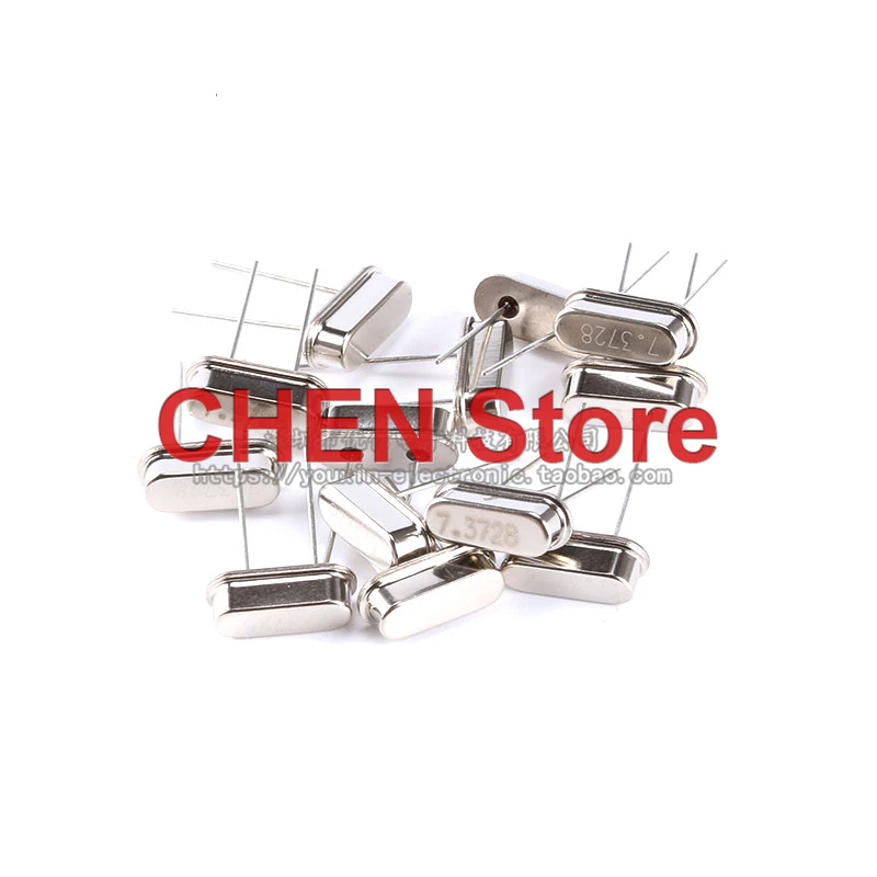 

10pcs Crystal 7.3728MHz 49S passive type shock crystal grain 7.3728M