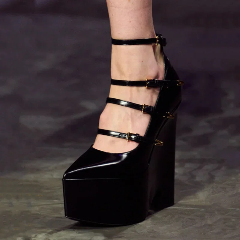 Женская обувь высокого качества очень высокие каблуки мода для вечеринок