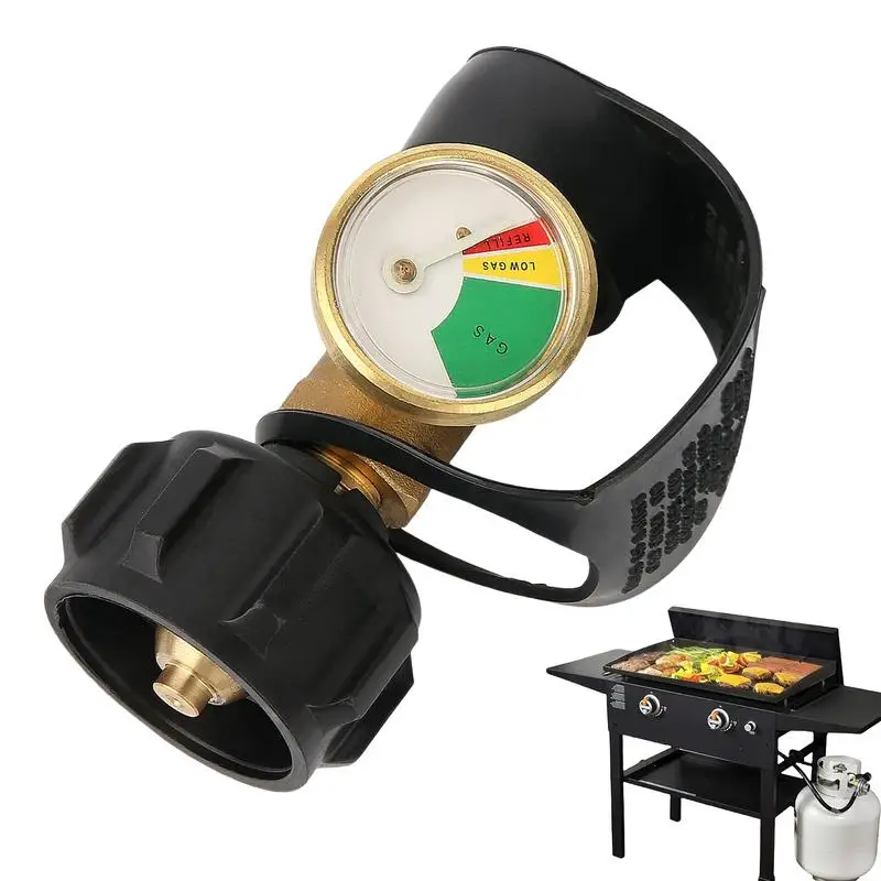 Стандартный адаптер для пропана Внешний индикатор соединитель резервуара газа