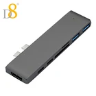 Док-станция 7 в 1 с 2 портами USB Type-C и HDMI