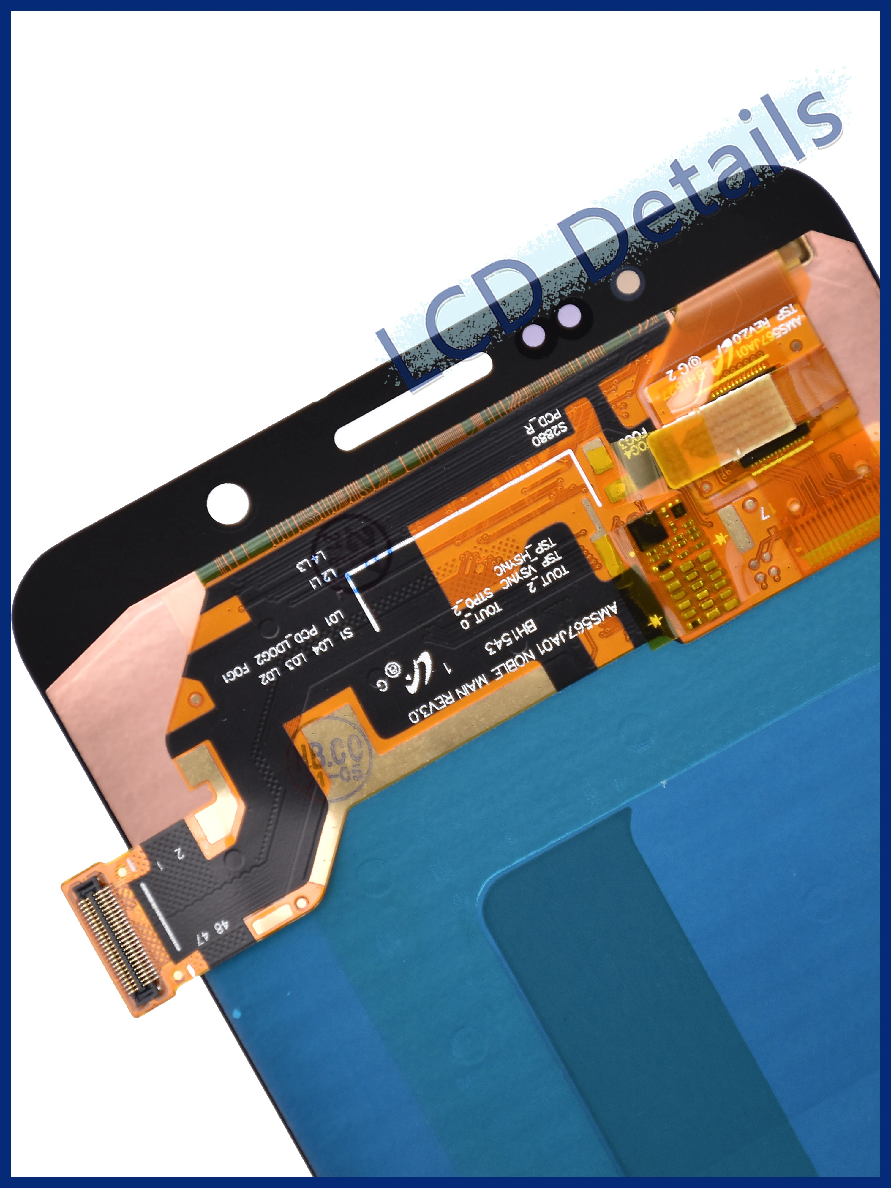 Оригинальный ЖК-дисплей 5 7 дюйма для SAMSUNG Galaxy Note5 сменный сенсорный экран с