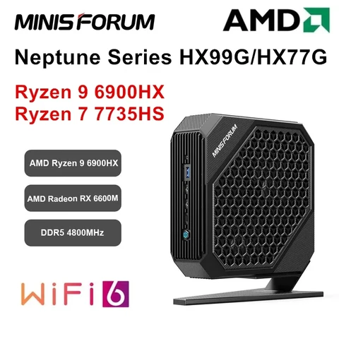 Мини-ПК MinisForum HX100G HX99G игровой