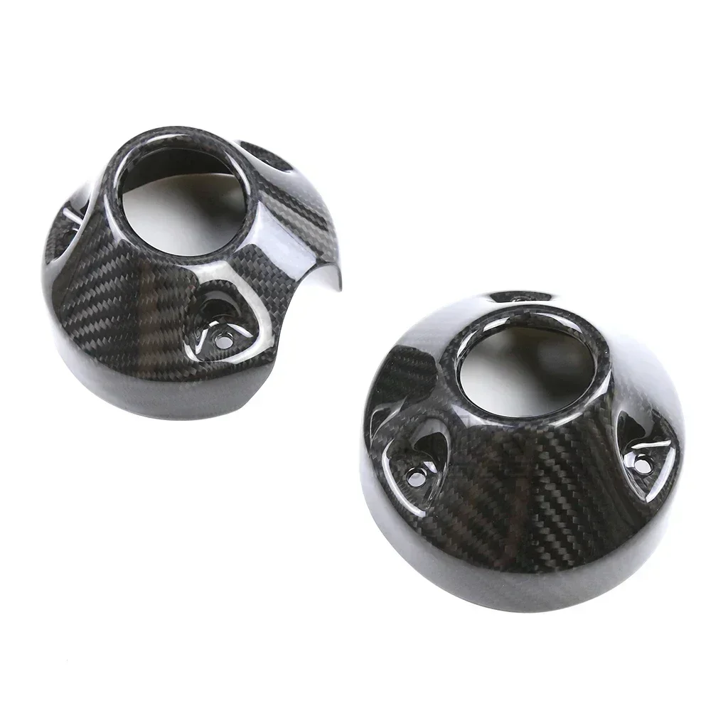 100% углеродное волокно мотоциклетные выхлопные задние крышки Обтекатели для Harley