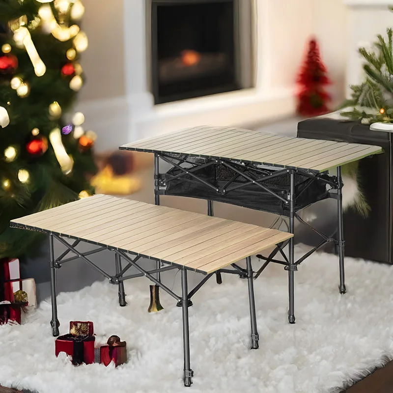 

Lightweight Camping Multifunctional Folding Nature Hike Outdoor Equipment Tourist Table Height Adjustable Iift