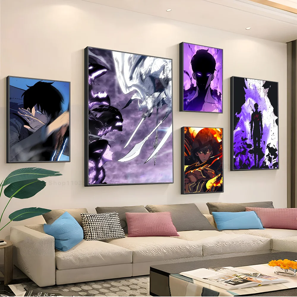 1 шт. корейские комиксы соло выравнивающиеся плакаты Наклейки женский Декор