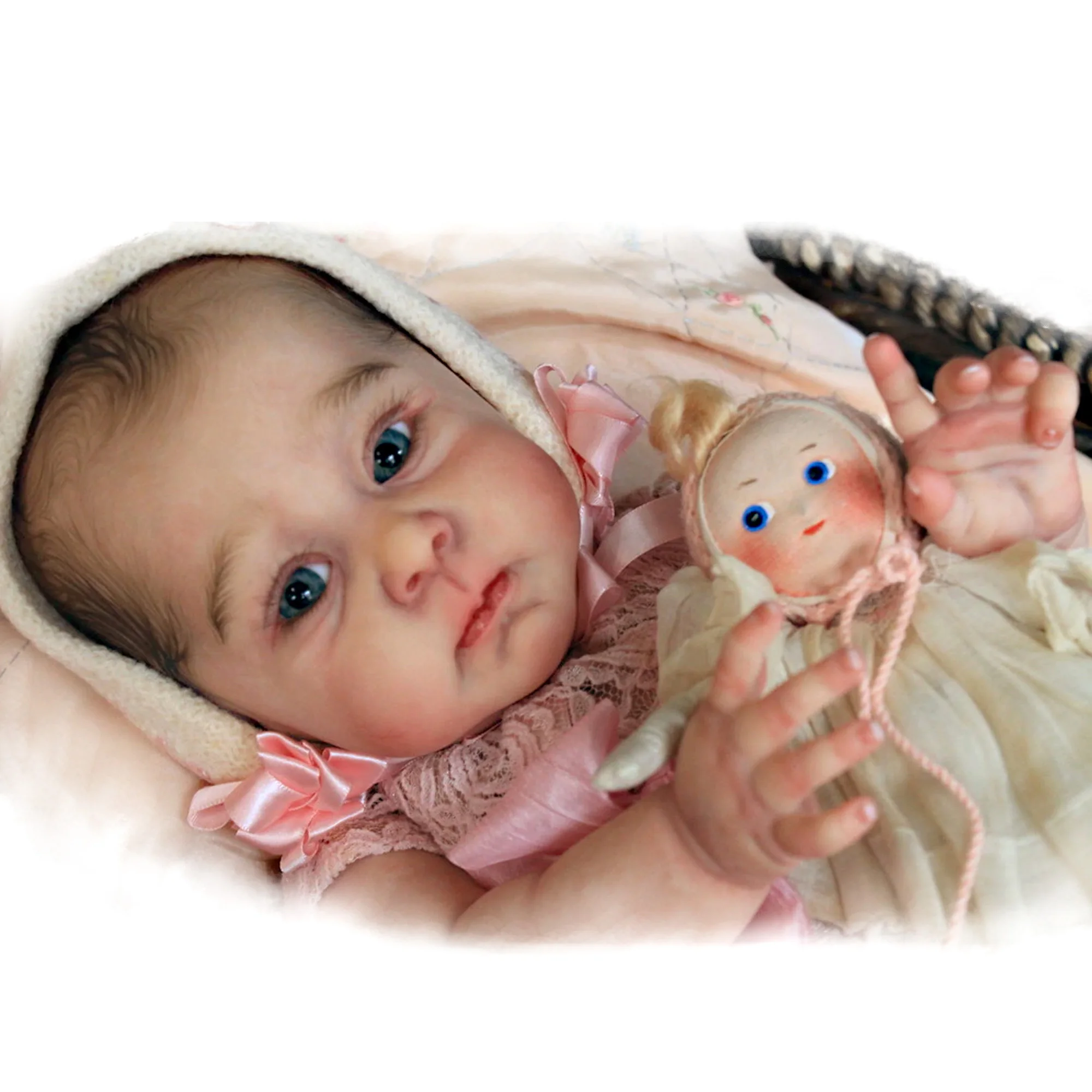 Скидка Кукла реборн с открытыми глазами, Реалистичная кукла ручной работы, 22 дюйма Продажа Кукла реборн с открытыми глазами, Реалистичная кукла ручной работы, 22 дюйма