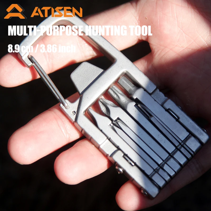 Многофункциональный инструмент Alpinist альпийский карабин для брелков