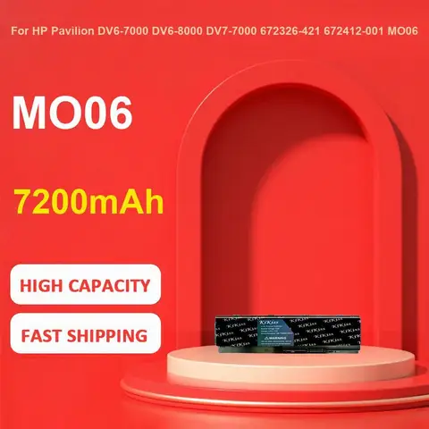 Аккумулятор KiKiss MO06 для HP Pavilion DV6-7000 DV6-8000 DV7-7000