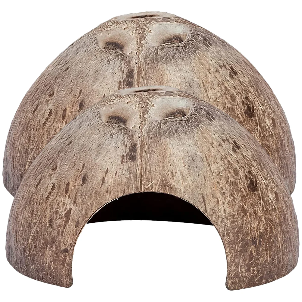 

Hut Reptilefor Hideoutstank Cave Shelter Shrimp Hiding Rest Turtle Lizards Decortion Terrarium Decorations Hideaway Aquarium