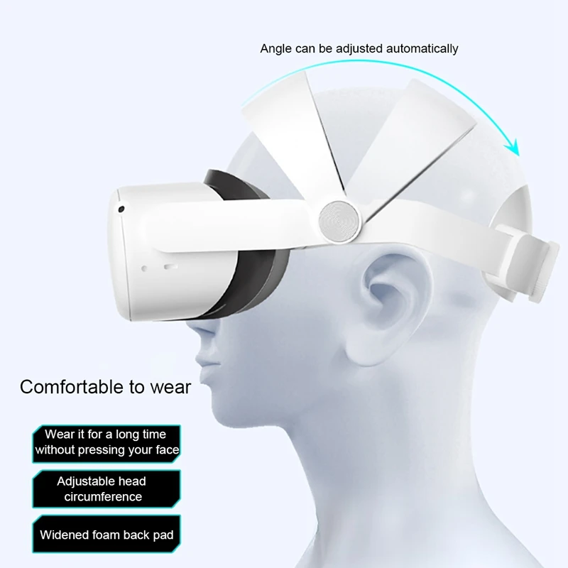 

OS01 Comfortable Head Strap For Oculus Quest 2 Dedicated VR All-In-One Portable Adjustable Head Strap Accessories