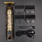 Машинка для стрижки волос Электробритва для мужчин Парикмахерская Триммер для волос для мужчин машина профессиональная парикмахерская USB бритва
