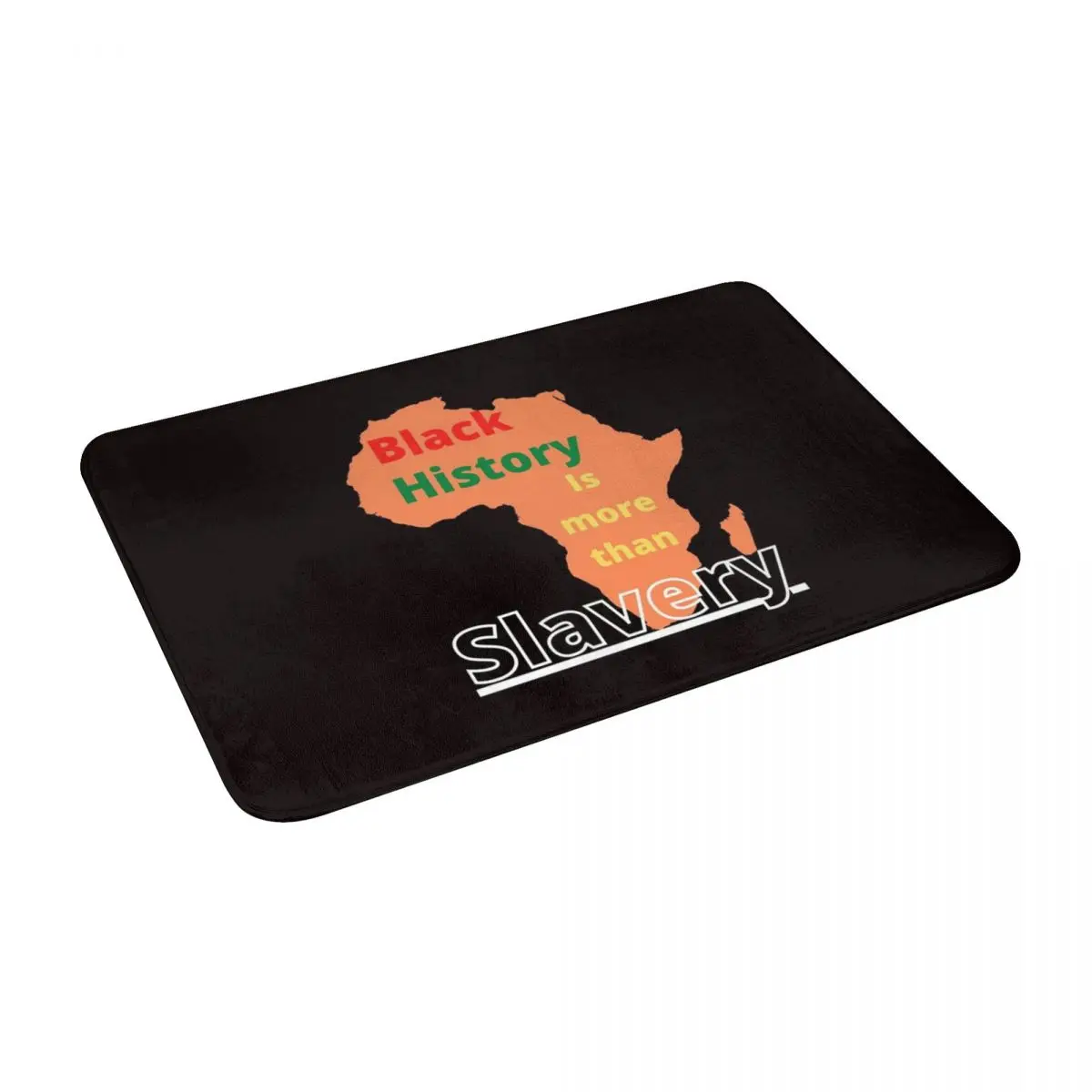 

Black History Is More Than Slavery Bath Door Floor Mat Rug Carpet Entrance Living Room Home Kitchen Doormat Bedroom Absorbent