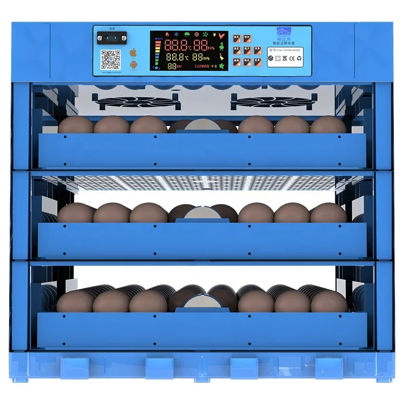 Полностью автоматическая электрическая мощность 192 машина для инкубации утиных