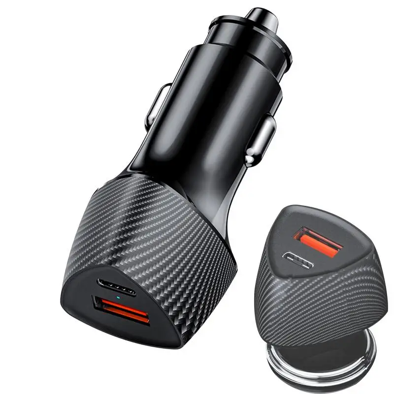 

Автомобильное зарядное устройство с двумя USB-портами, 48 Вт