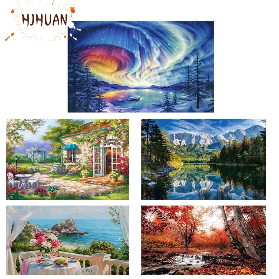 Набор для вышивки крестиком 5D DIY картина &quotАлмаз&quot с изображением Морского