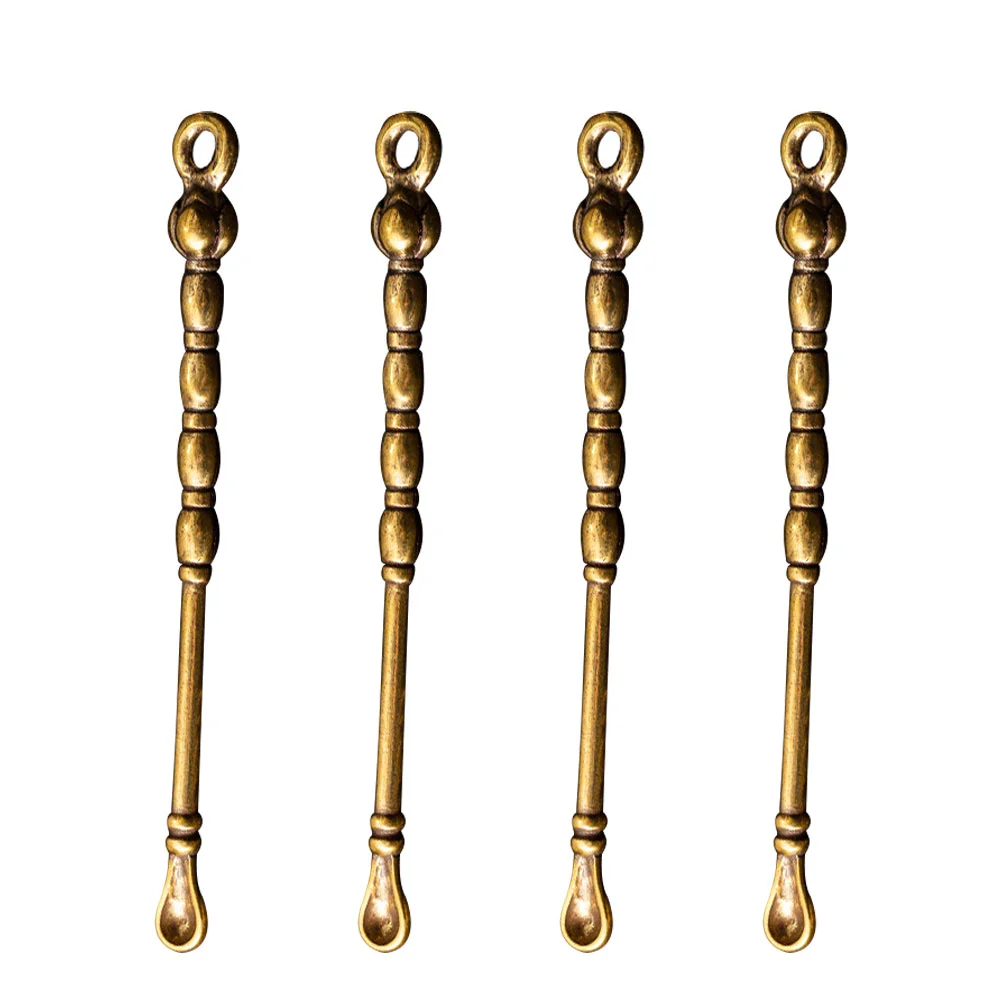

Spoon Minitiny Scoop Spoons Fillingpendant Scoopsscooper Measuring Vials Sampling Goldcharmmetal Milligramset Spatula Laboratory