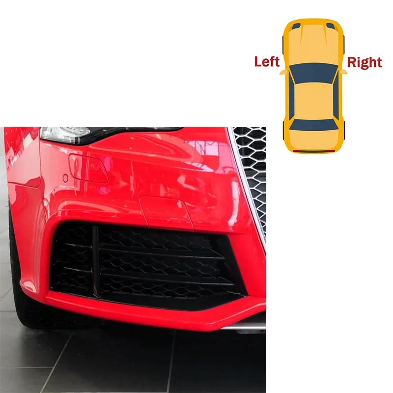 

Автомобильная противотуманная фара HONEYCOMB для Audi A5 S5 RS5 B8.5 2008 2009 2010 2011 2012-2016, крышка переднего бампера 8T 0807681 F Глянцевый Черный