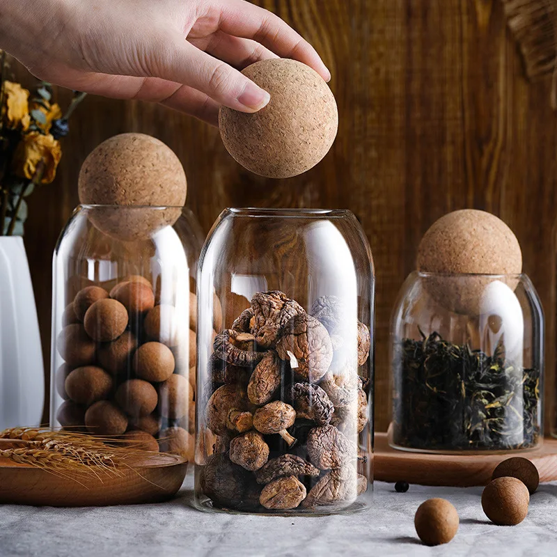 Креативная шаровая пробка герметичная банка бутылка для дозировки кофейных