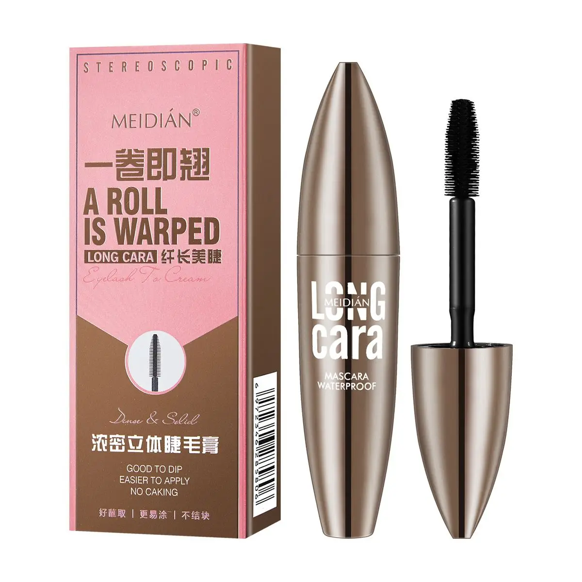 

Black Mascara 4D Silky Lengthening Eyelashes Makeup Waterproof Long Lasting Thick And Curled Mascara Eye Extension Cosmetics