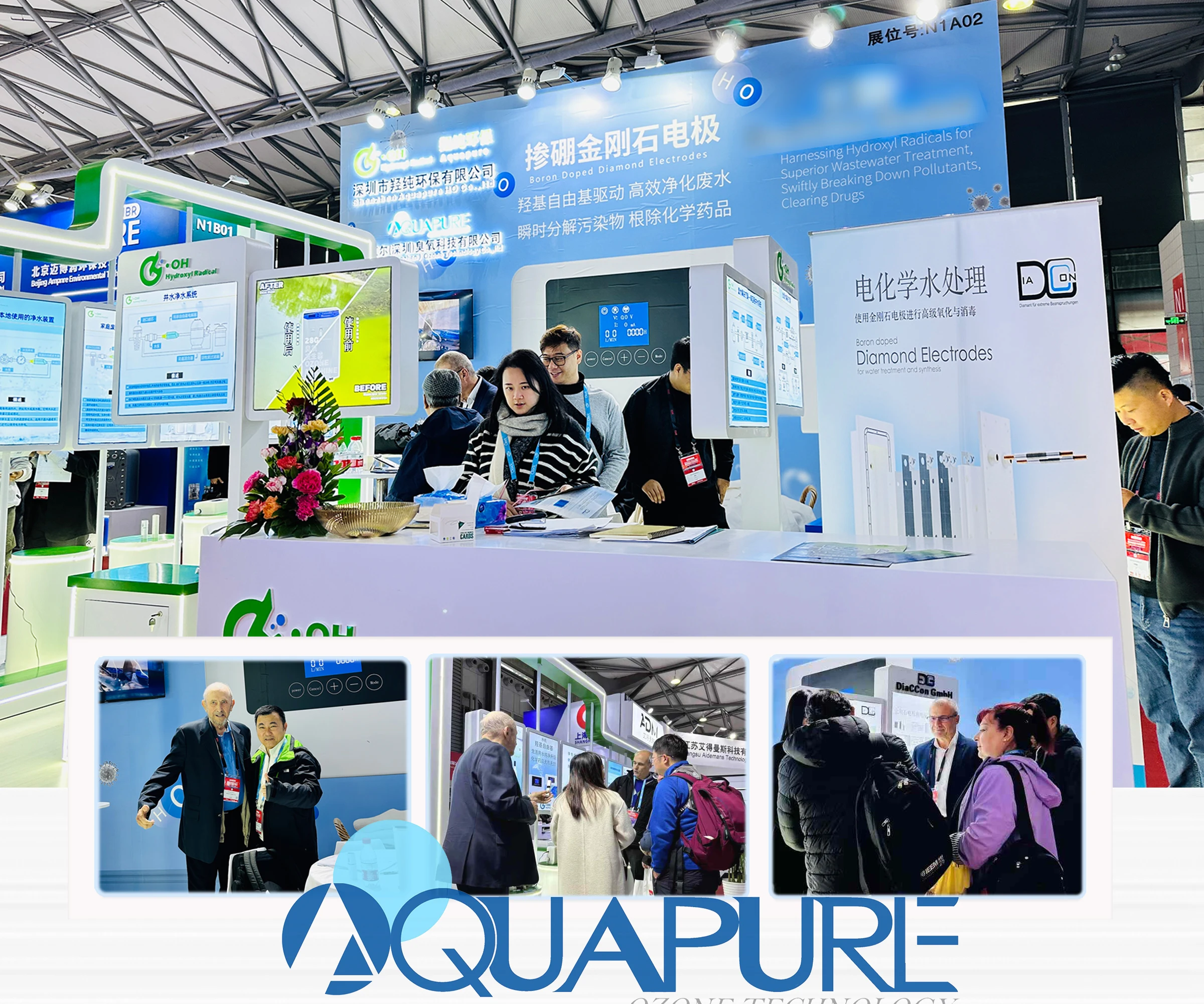 Стабильное точное устройство озонотерапии с ЖК-панелью и выходом озона для